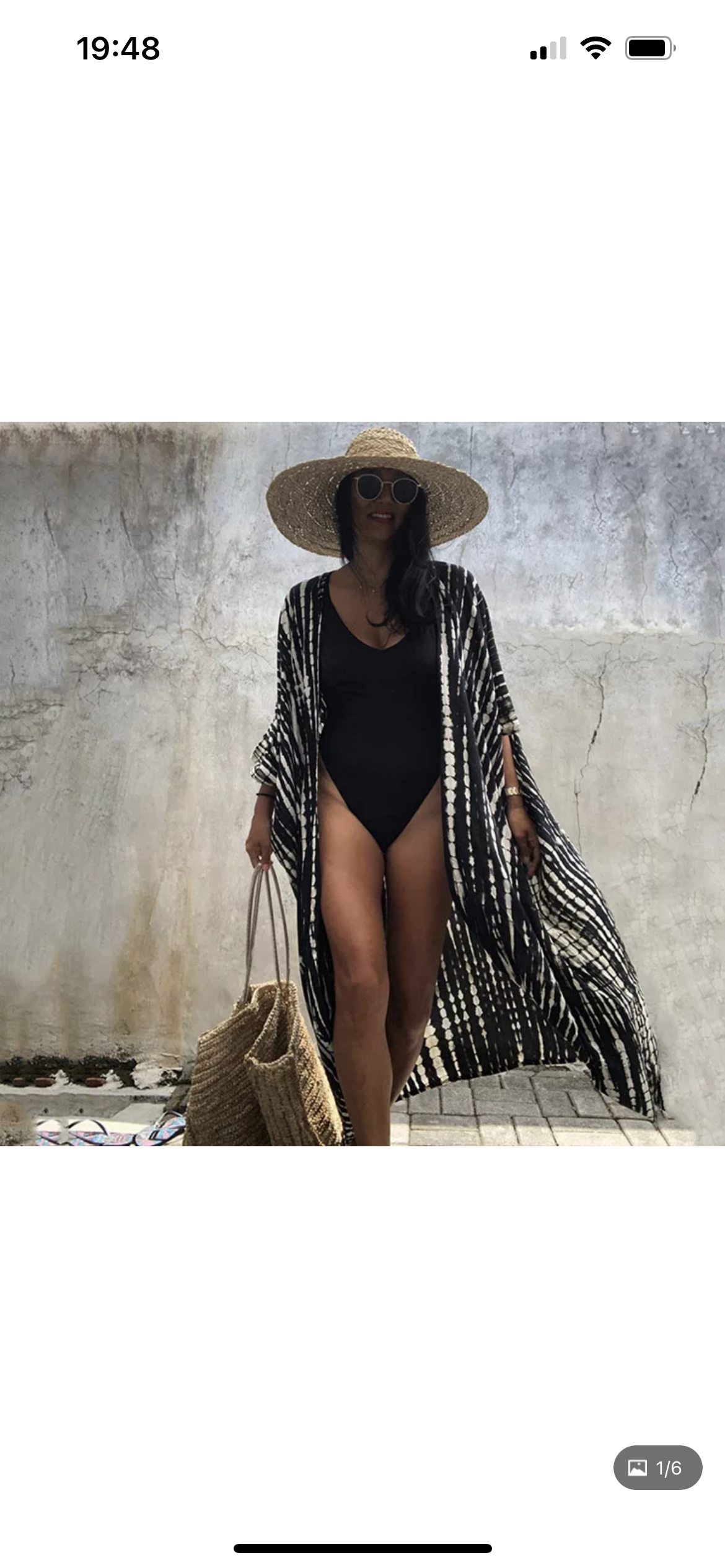 Black Tie Dye Cover Up/ Cardigan