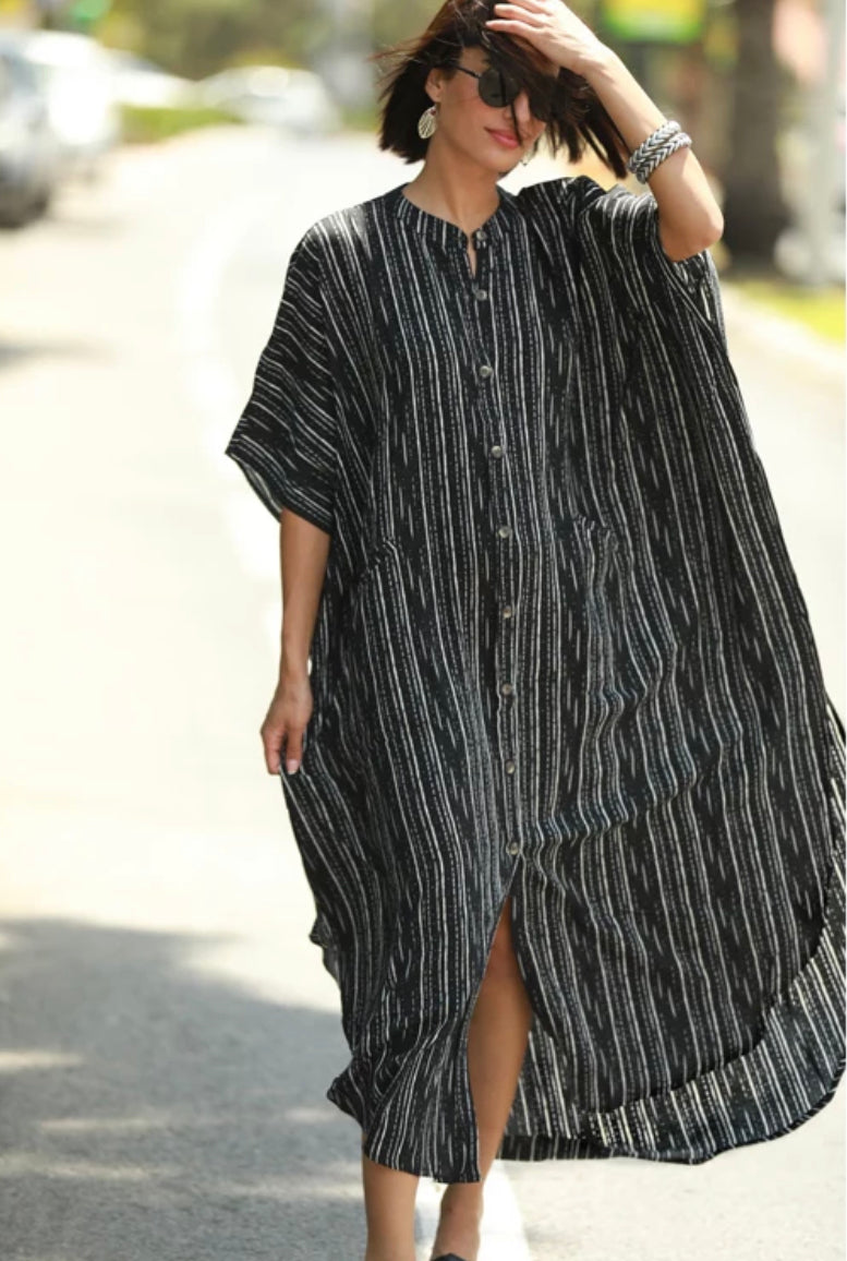 Black Vibes Dress/ MuMu