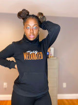 "Highly Melanated (Orange)" Sweatshirt with Built in Mask