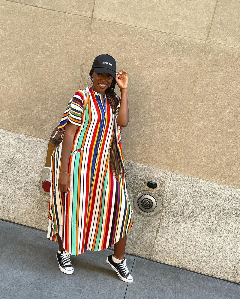 Rainbow Dress/ MuMu