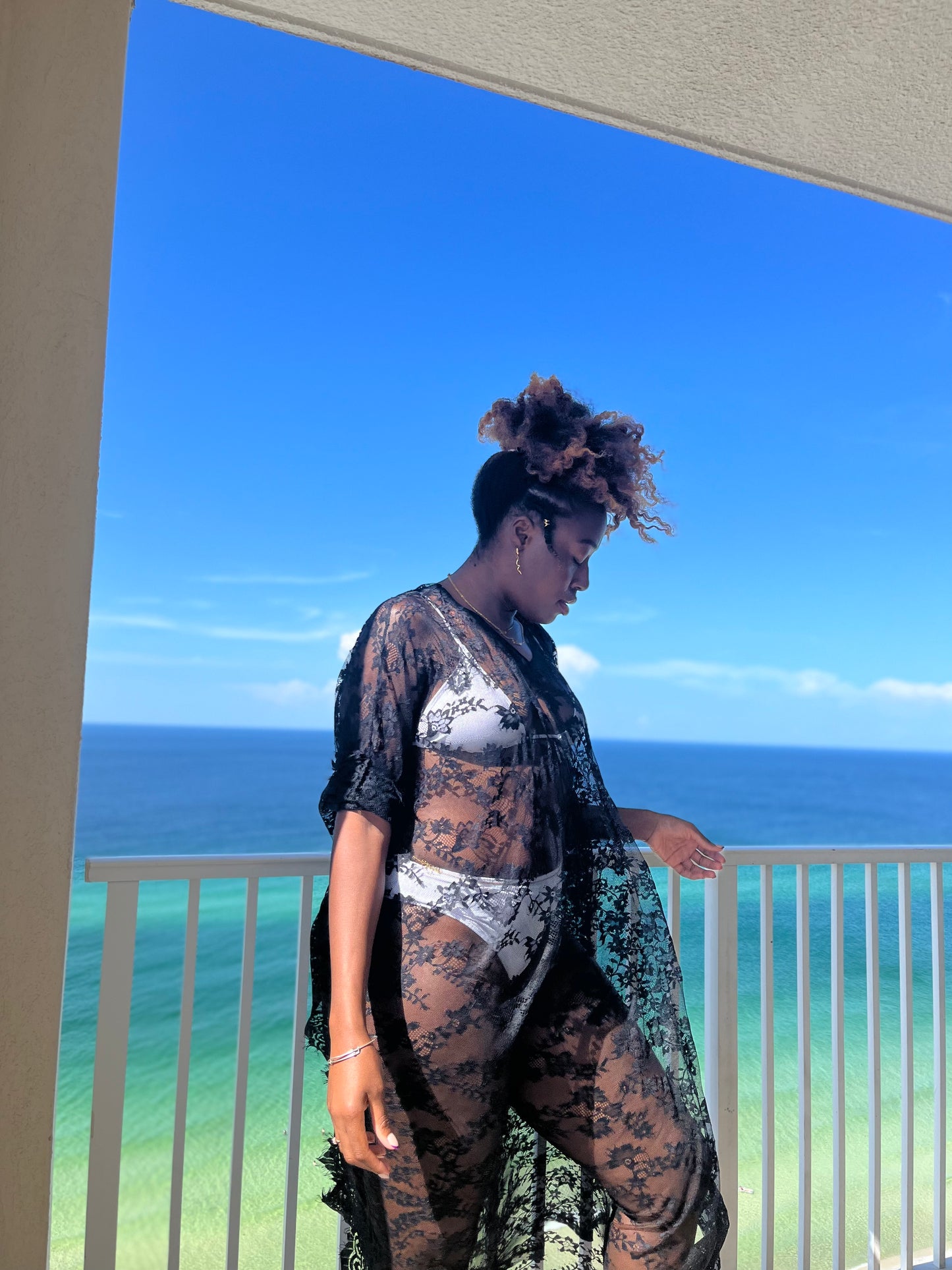 Lace cover up/ lingerie