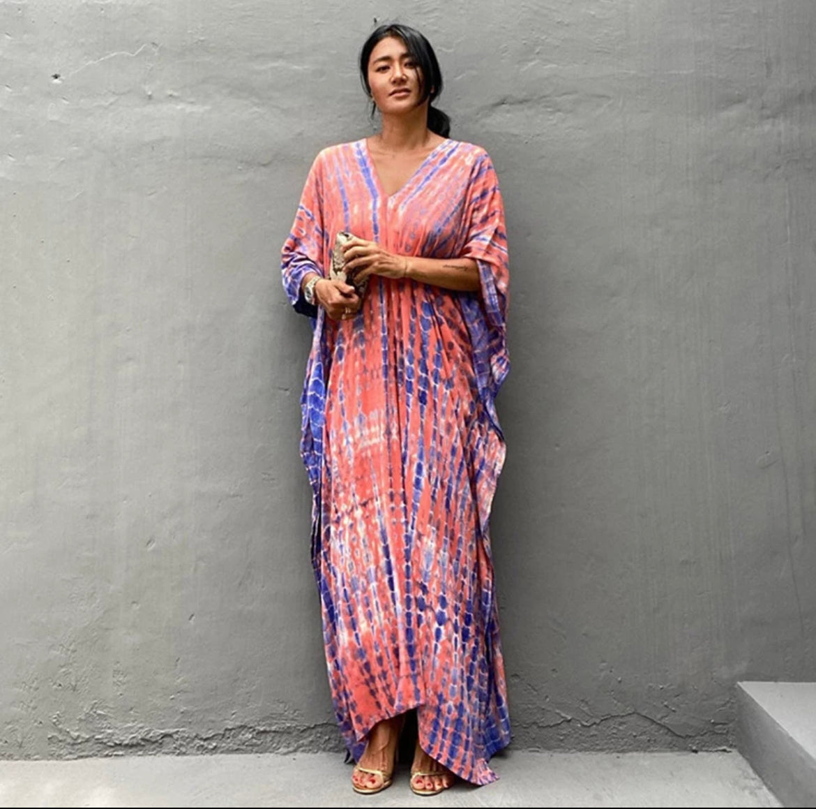 Pink/ Purple Dress/ MuMu