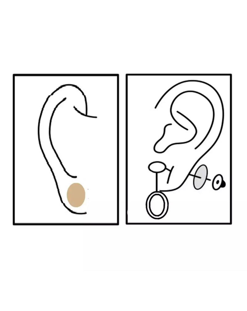 Invisible Earlobe Support Patches