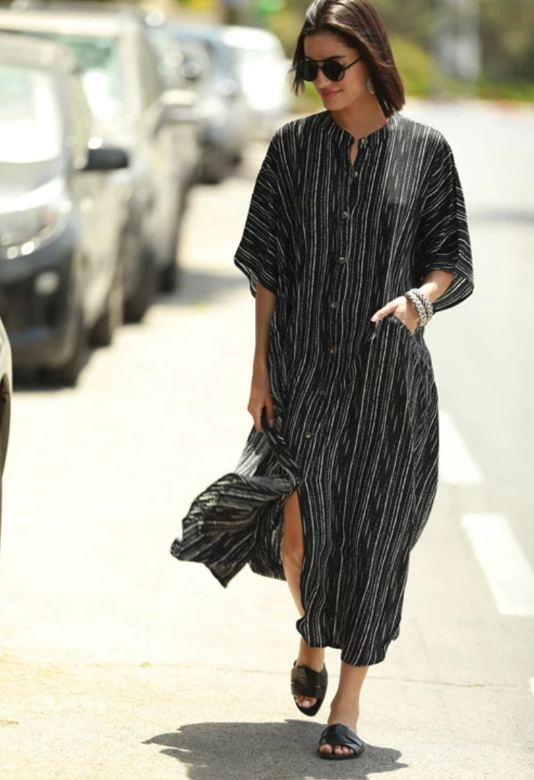 Black Vibes Dress/ MuMu