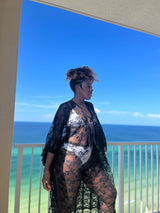 Lace cover up/ lingerie