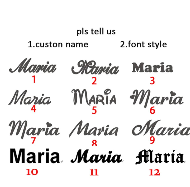Double Name Custom Ring