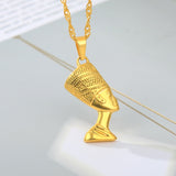 Nefertiti Pendant Necklace