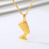 Nefertiti Pendant Necklace