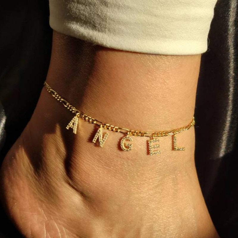 Custom "Iced Out" Anklet