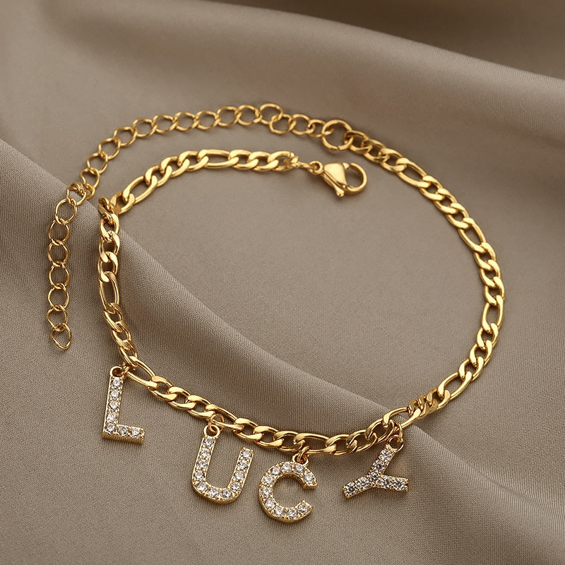 Custom "Iced Out" Anklet