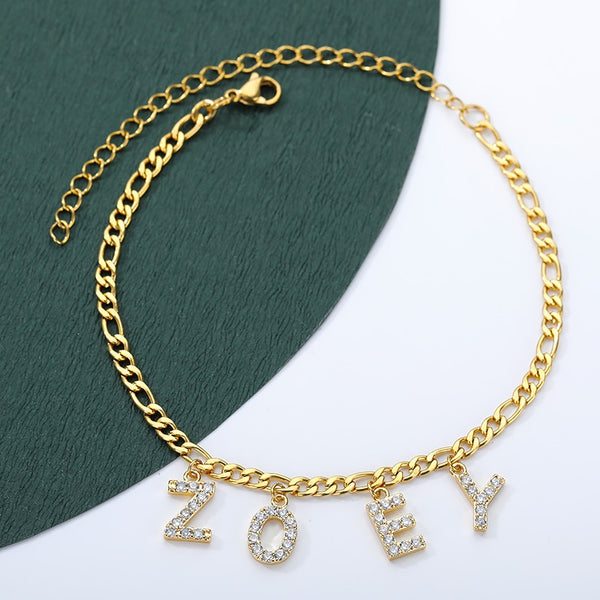 Custom "Iced Out" Anklet