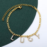 Custom "Iced Out" Anklet