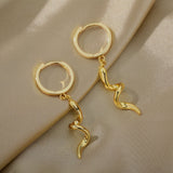 Vintage Snake Earrings