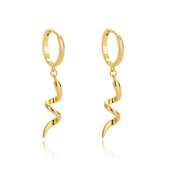 Vintage Snake Earrings