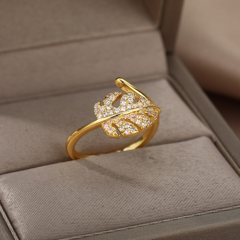 Palm Leaf Ring